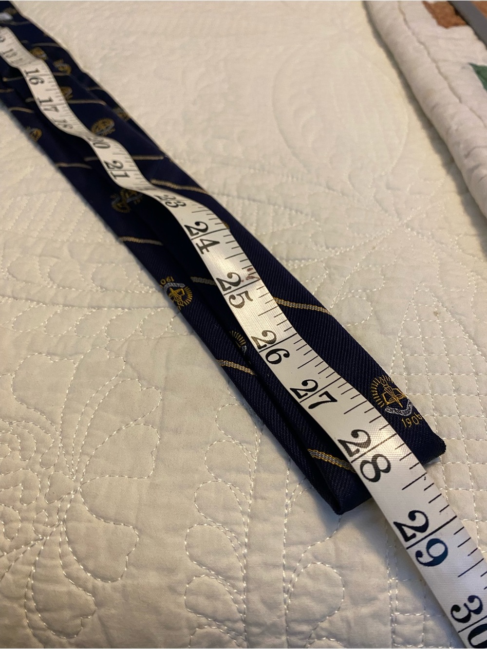WM-CHELSEA LTD. Men's Navy and Gold Tie
Kinkaid School Houston Tx - Picture 7 of 9